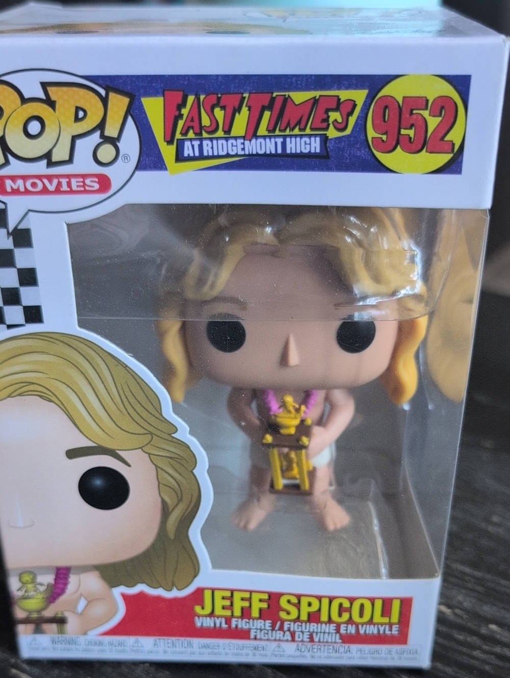 Funko Jeff Spicoli Blonde with Pink Lei and Gold Trophy